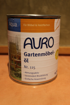 AURO Gartenmöbelöl, Aqua, Nr. A115