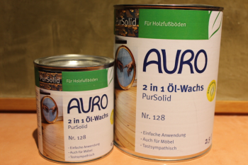 AURO 2 in 1 Öl-Wachs PurSolid, Nr. 128