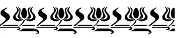 Storch Schablone (einschlägig) 25 16 07 Jugendstil