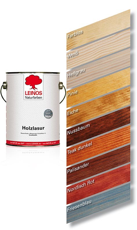 Leinos Holzlasur 261 für innen!