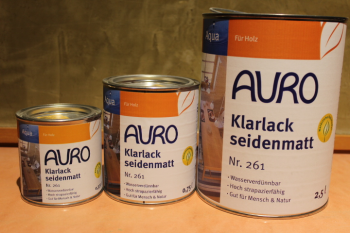 AURO Klarlack, seidenmatt Nr. 261