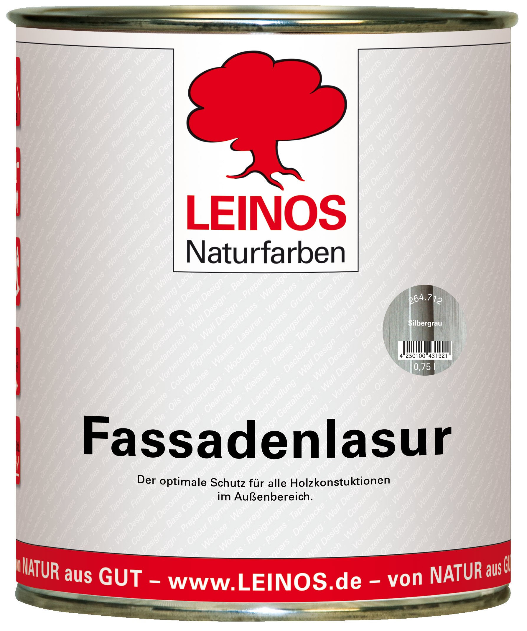 Leinos Fassadenlasur 264 für außen!