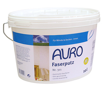 AURO Faserputz (innen), 10 ltr., Nr. 311