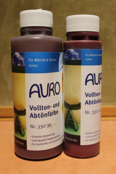 AURO Vollton- und Abtönfarbe, Nr. 330-30, Persisch-Rot