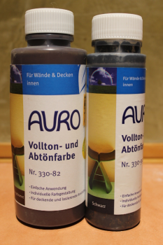 AURO Vollton- und Abtönfarbe, Nr. 330-82, Umbra-Gebrannt