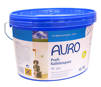 AURO Profi-Kalkfeinputz, Nr. 345