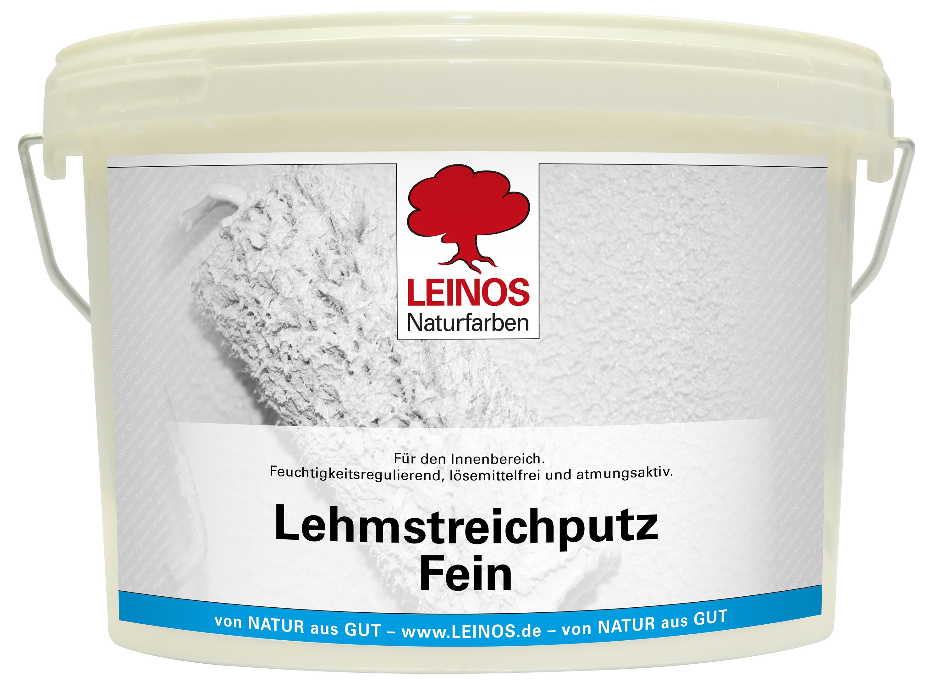 Leinos Lehmstreichputz Fein 658