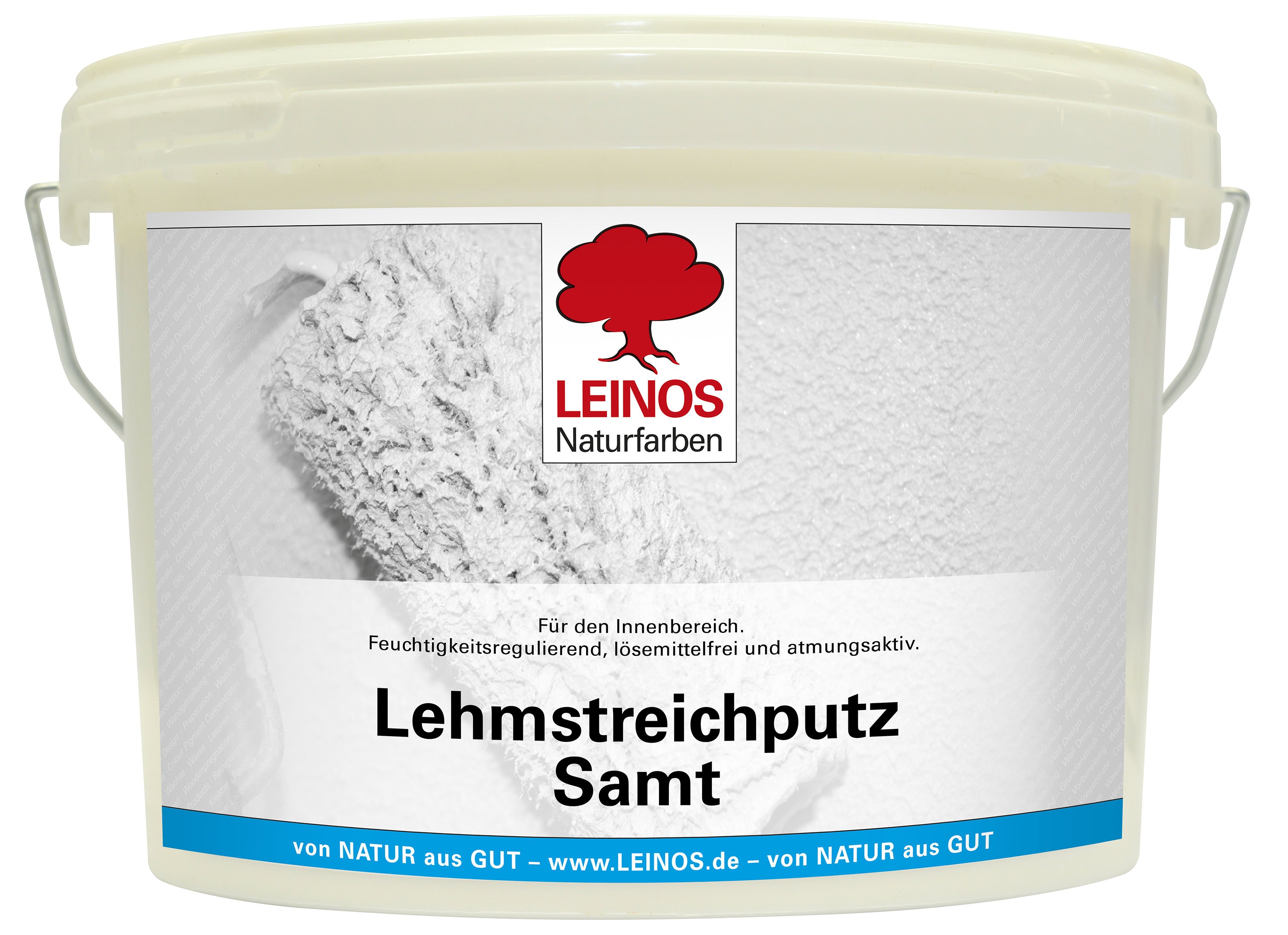 Leinos Lehmstreichputz Samt 659