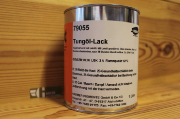 79055 Tungöl-Lack 1 ltr. (Dose)