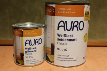 AURO Weißlack, seidenmatt, Classic, Nr. 936