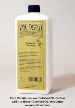 Kreidezeit GekkkoSOL Verdünner 1 Liter