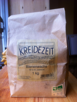 Kreidezeit Bienenwachs 100% rein 1kg