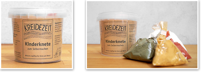 Kreidezeit Kinderknete