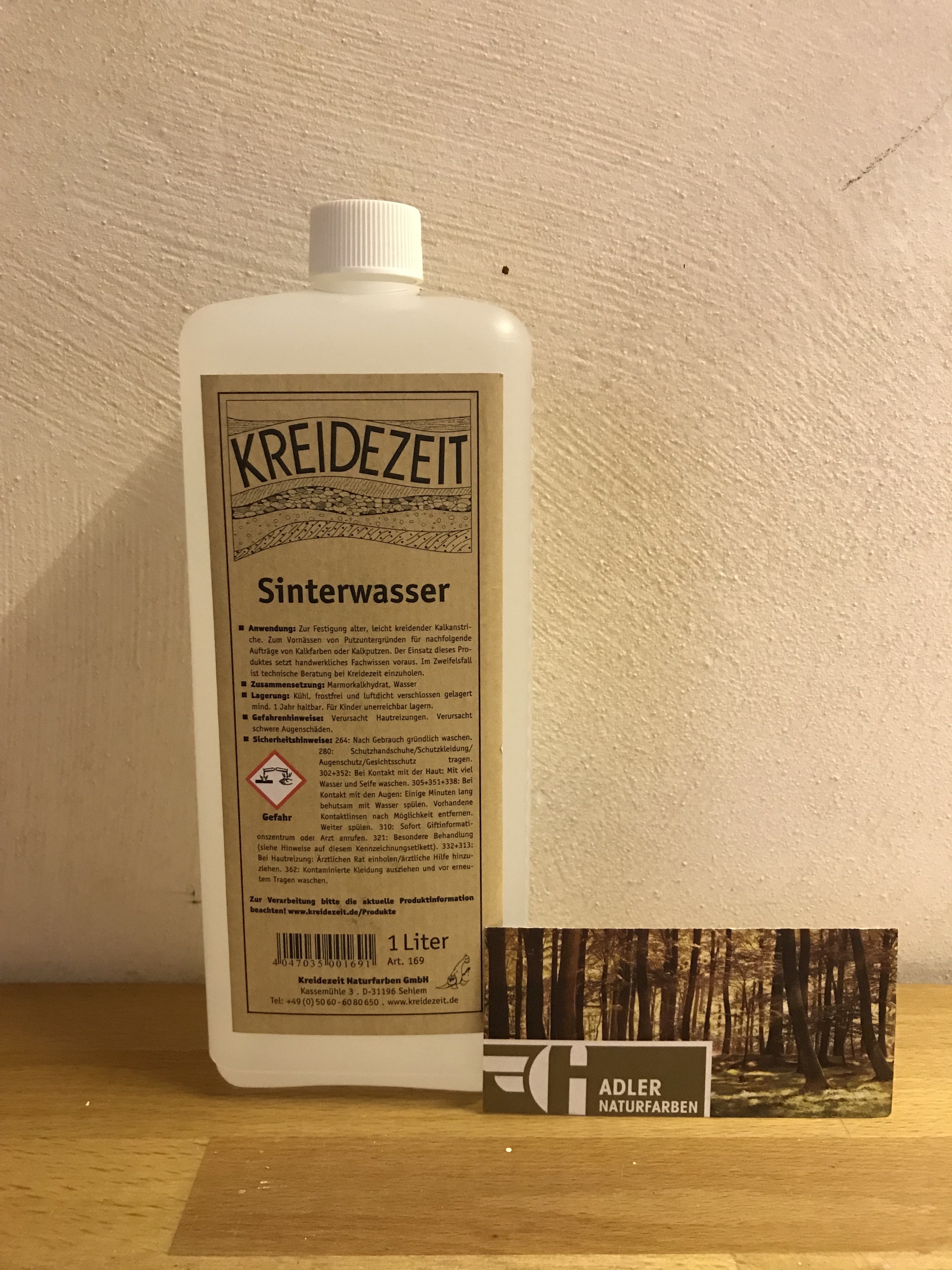 Kreidezeit Sinterwasser 1 l