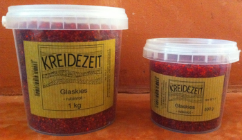 Kreidezeit Glaskies - bernstein -