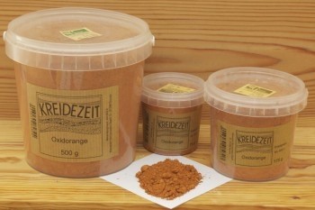 Kreidezeit Pigment Oxidorange