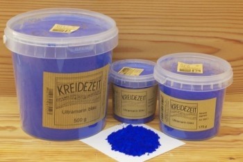 Kreidezeit Pigment Ultramarinblau