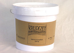 Kreidezeit Marmor-Sumpfkalk holzgebr., 2jähr. 14,5 kg = 11ltr.