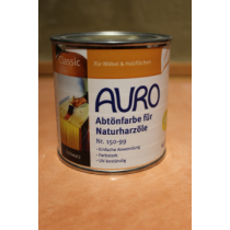 AURO Abtönfarbe für Naturharzöle, Nr. 150-99 Erd-Schwarz