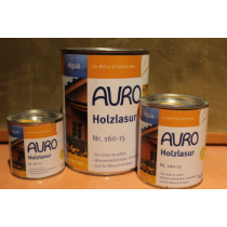 AURO Holzlasur, Aqua, Nr. 160-15 Ocker-Gelb