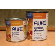 AURO Buntlack, glänzend, Aqua, Nr. 250-15 Ocker-Gelb