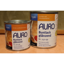 AURO Buntlack, glänzend, Aqua, Nr. 250-99 Schwarz