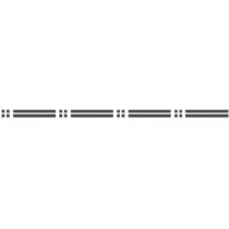 Storch Schablone (einschlägig) 25 11 05 Geometrisch