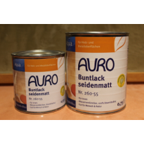 AURO Buntlack, seidenmatt, Aqua, Nr. 260-55 Ultramarin-Blau
