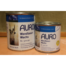 AURO Wandlasur-Wachs, Nr. 370-90 Mineral-Weiß