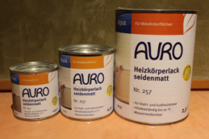 AURO Heizkörperlack seidenmatt Nr. 257