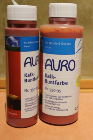 AURO Kalk-Buntfarbe, Nr. 350-35 Terracotta