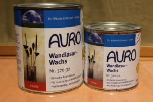 AURO Wandlasur-Wachs, Nr. 370-32 Koralle