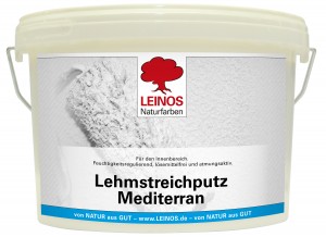 Leinos Lehmstreichputz Mediterran 657