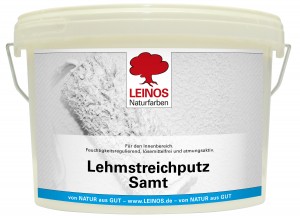 Leinos Lehmstreichputz Samt 659