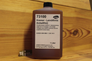 73100 Kremer-Leinöl-Firnis, 1 ltr.
