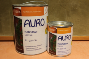 AURO Holzlasur, Classic  Nr. 930-06 Mittelbraun