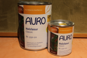 AURO Holzlasur, Classic  Nr. 930-20 Dunkelrot