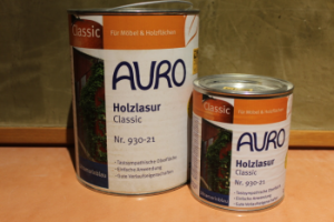 AURO Holzlasur, Classic  Nr. 930-21 Ultramarinblau