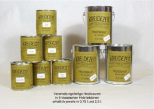 Kreidezeit Holzlasur innen und außen / Wenge
