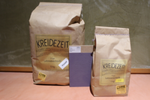 Kreidezeit Vega Lehmstreichputz -violett-