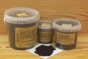 Kreidezeit Pigment Eisenoxidschwarz