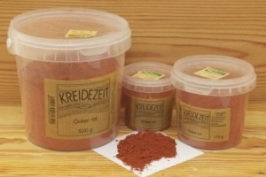 Kreidezeit Ocker rot