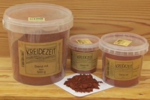Kreidezeit Pigment Siena rot, Italien