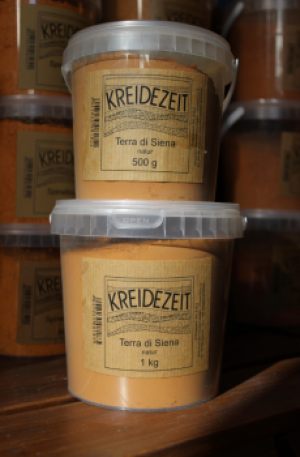 Kreidezeit Pigment Terra di Siena natur